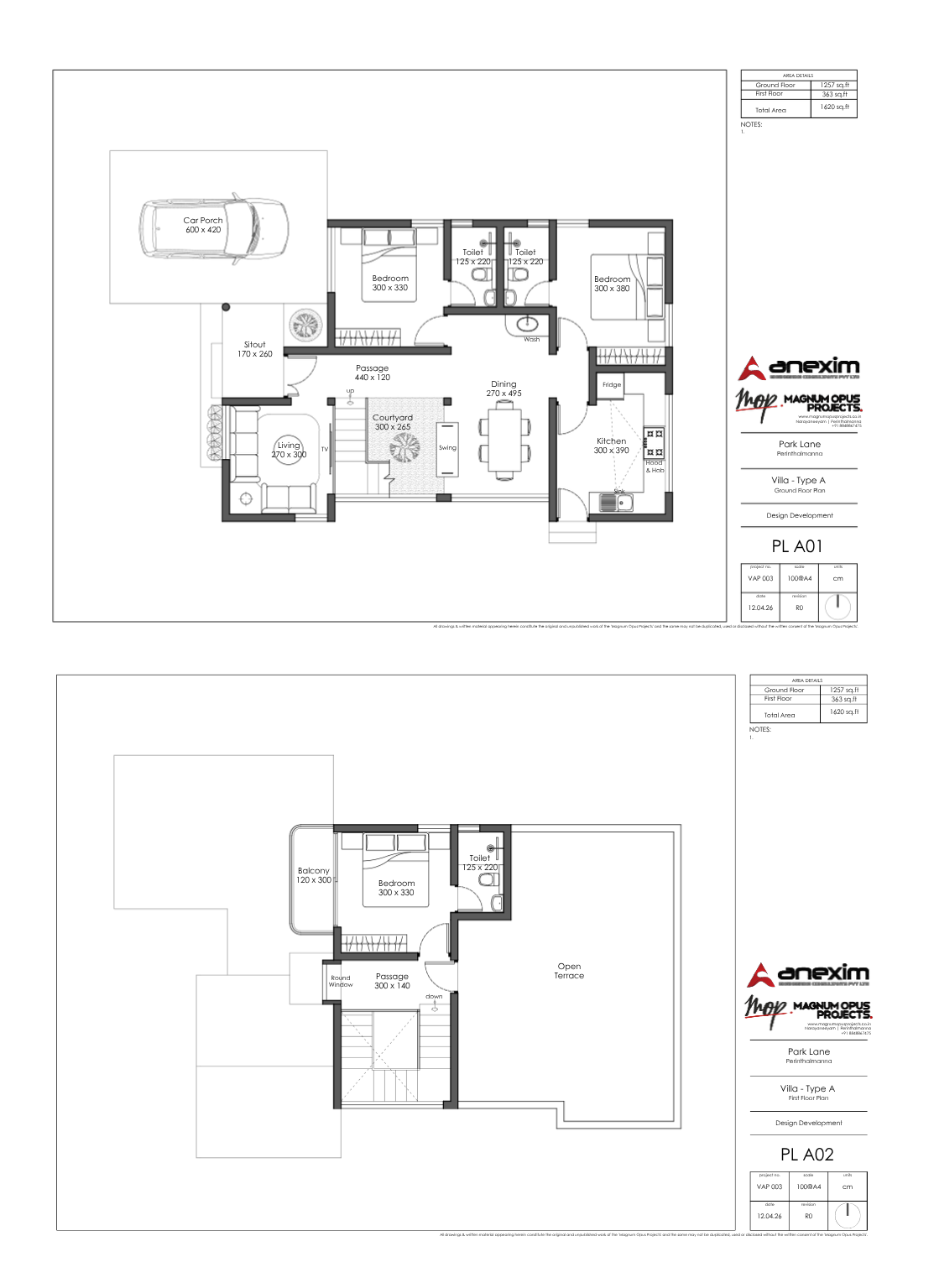 Floor Plan Type A 1